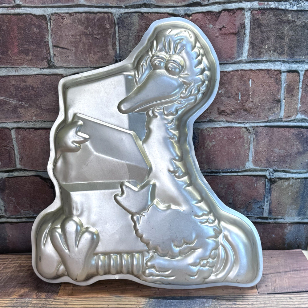 Vintage Wilton Big Bird Cake Pan 1971-1978 Child Baby‎ Birthday Sesame Street